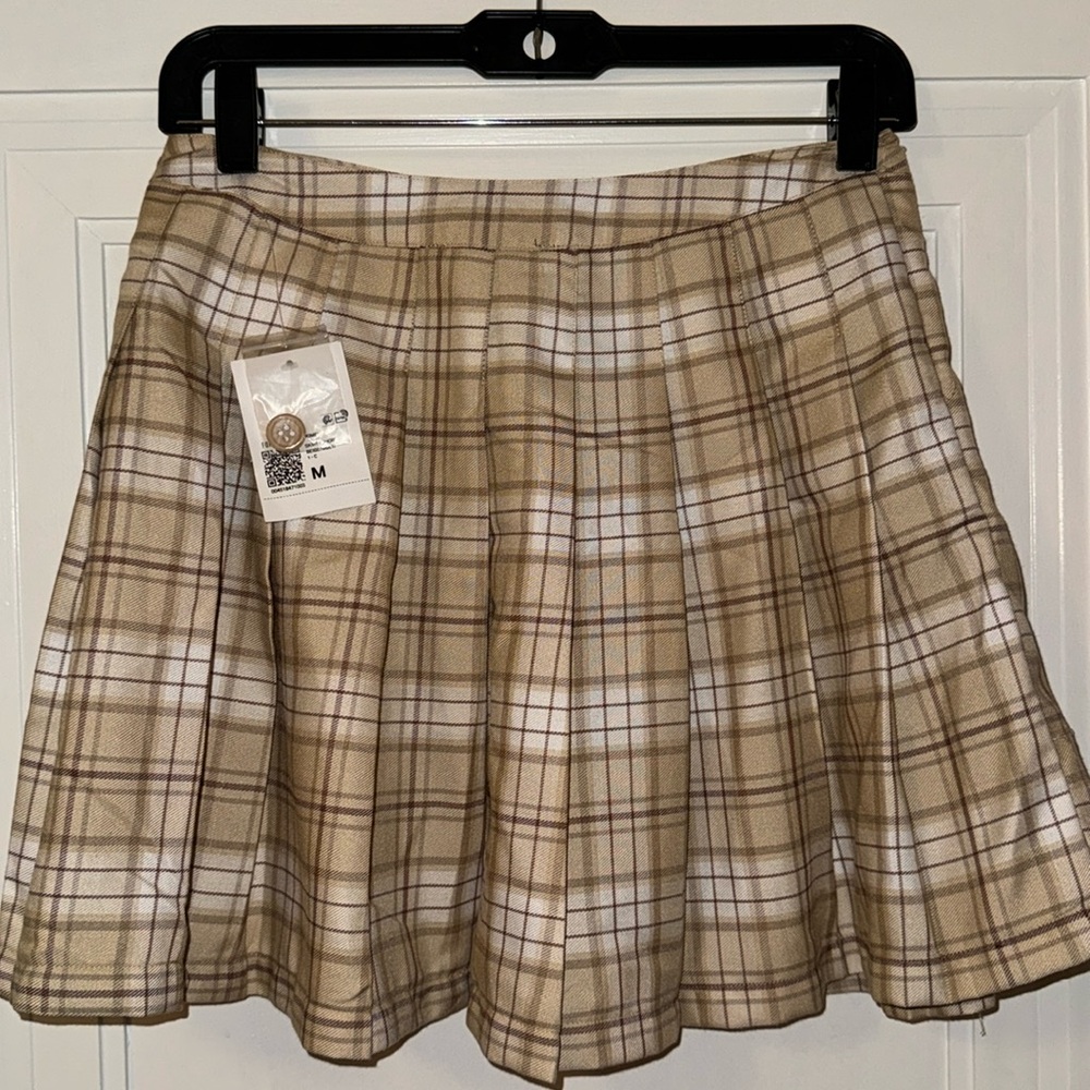 Mini Pleated School Girl Skirt